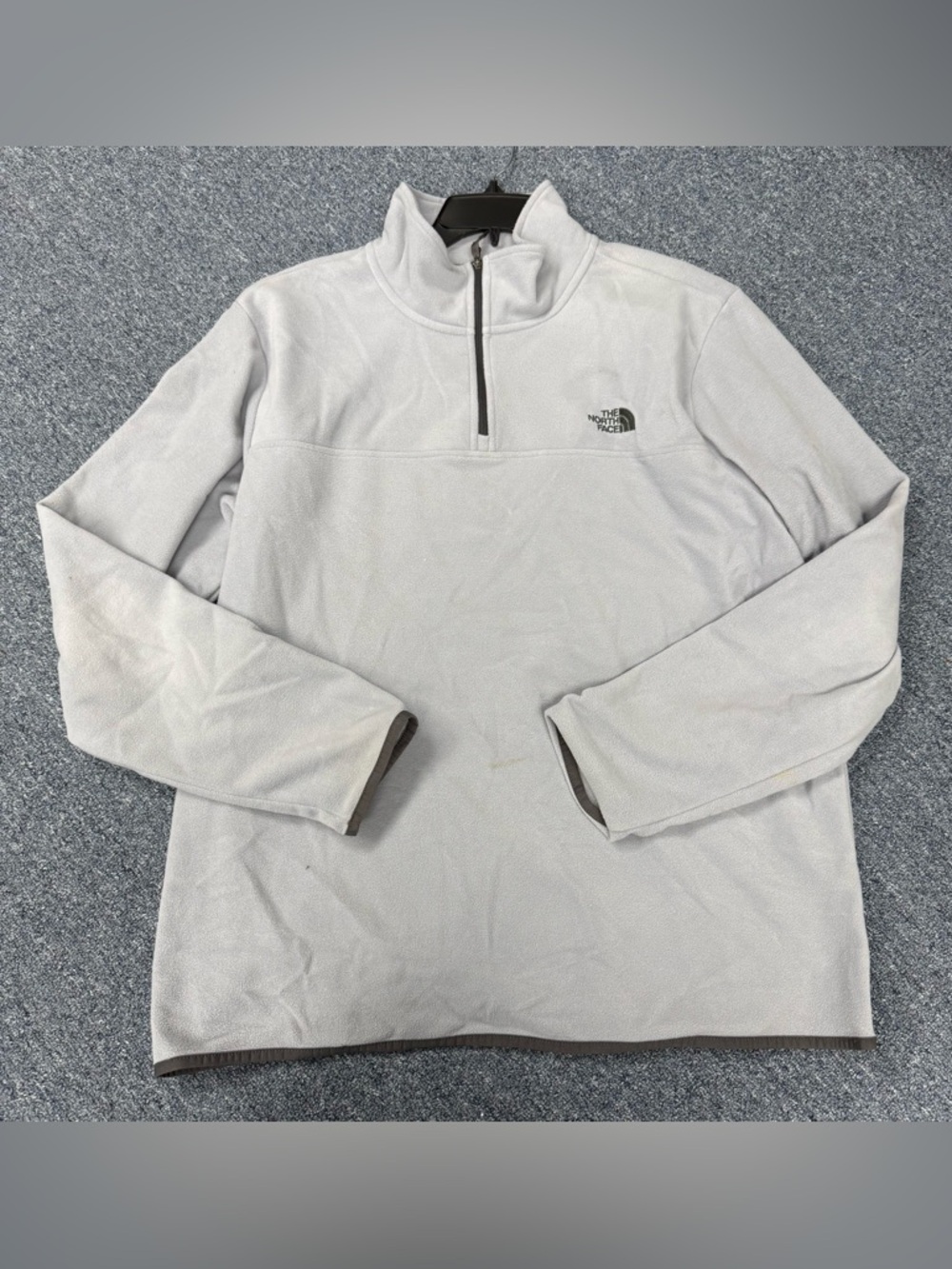 Men’s North Face Fleece Half Zip Sweatshirt Long Sleeve Size XL